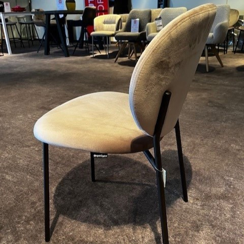 Calligaris Ines set van 6 fluweelzachte eetkamerstoelen - 2